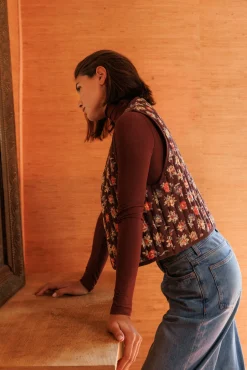 Gilet sans manches Un souffle au loin^Ysé Outlet