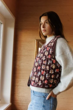 Gilet sans manches Un souffle au loin^Ysé Outlet