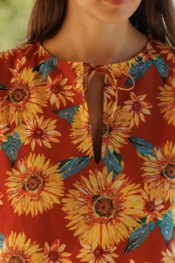 Robe courte Fleur du soleil^Ysé New