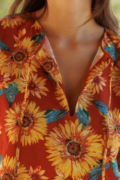 Robe courte Fleur du soleil^Ysé New